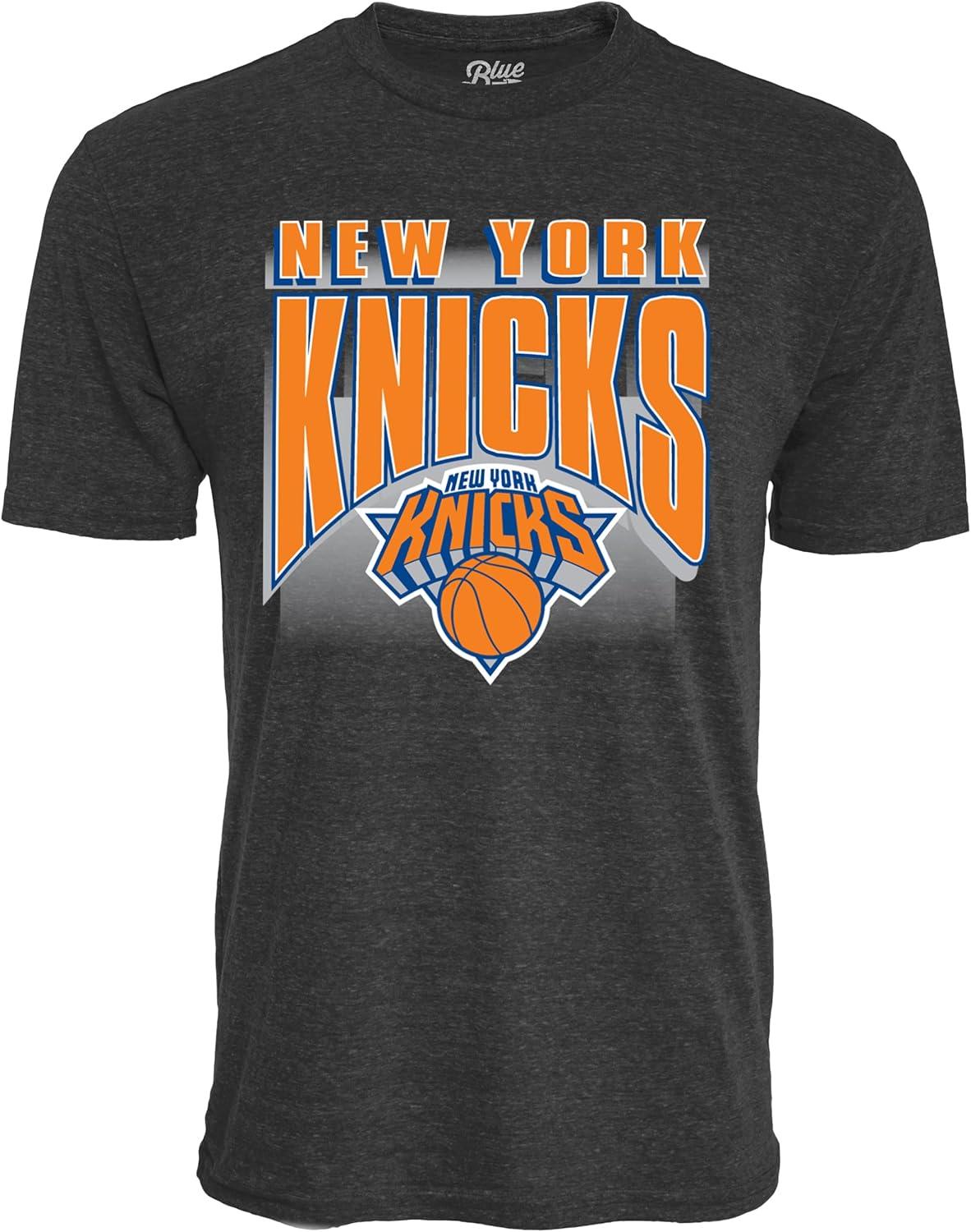 imageBlue 84 NBA UnisexAdult NBA Officially Licensed TriBlend TShirt Starters BlackSecondary Color