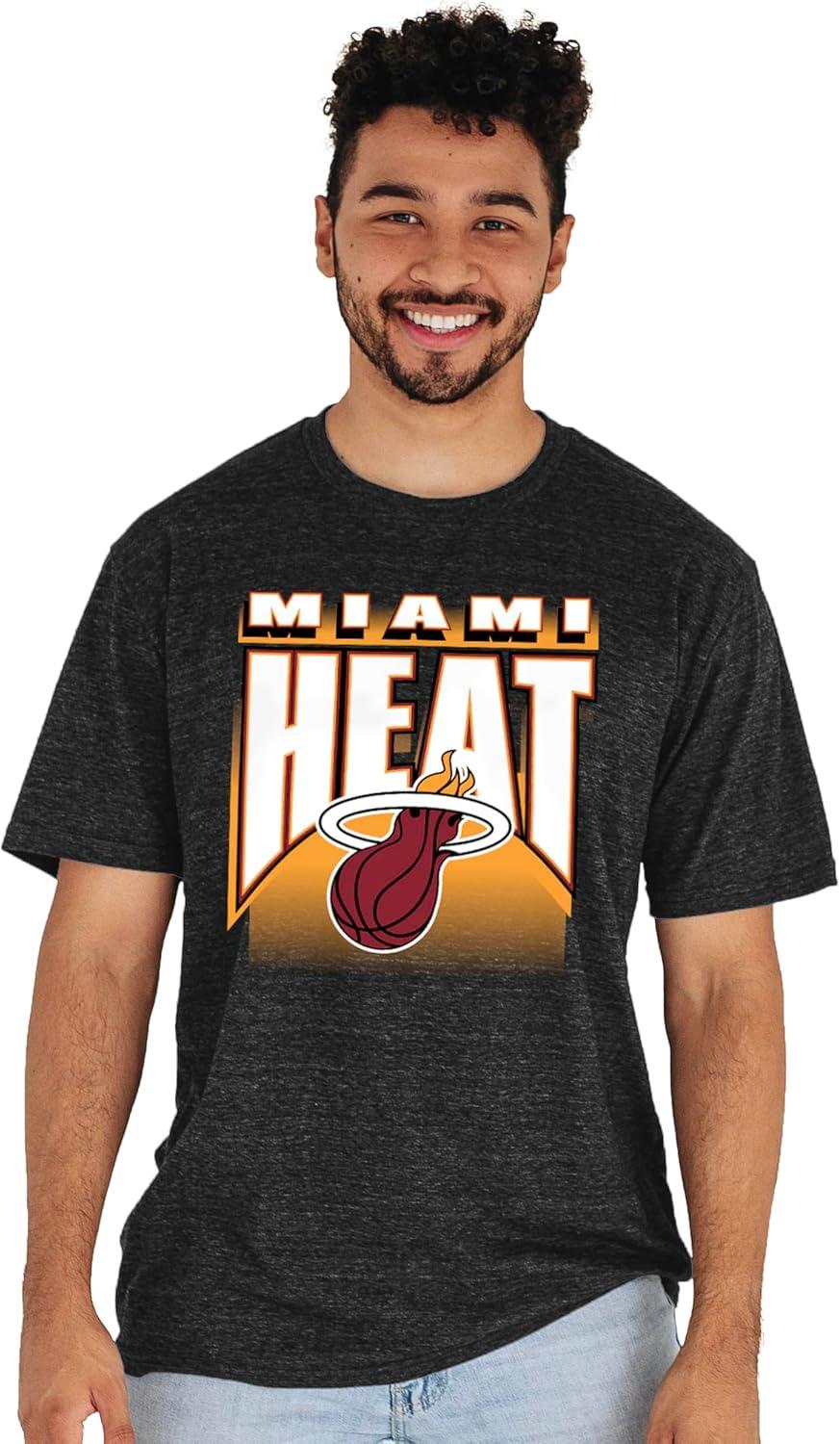 imageBlue 84 NBA UnisexAdult NBA Officially Licensed TriBlend TShirt Starters BlackSecondary Color