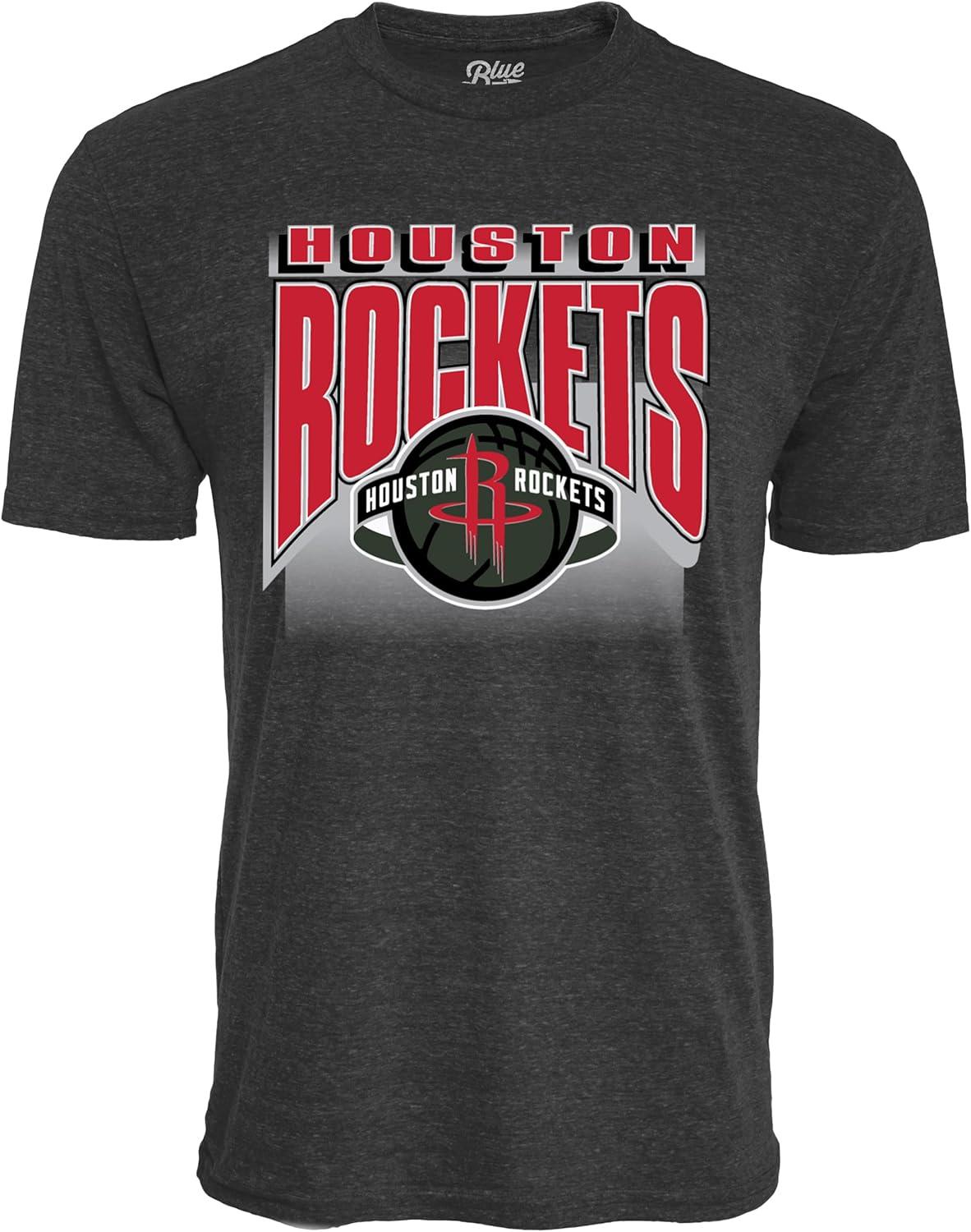 imageBlue 84 NBA UnisexAdult NBA Officially Licensed TriBlend TShirt Starters BlackSecondary Color