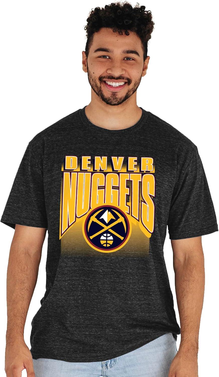 imageBlue 84 NBA UnisexAdult NBA Officially Licensed TriBlend TShirt Starters BlackSecondary Color