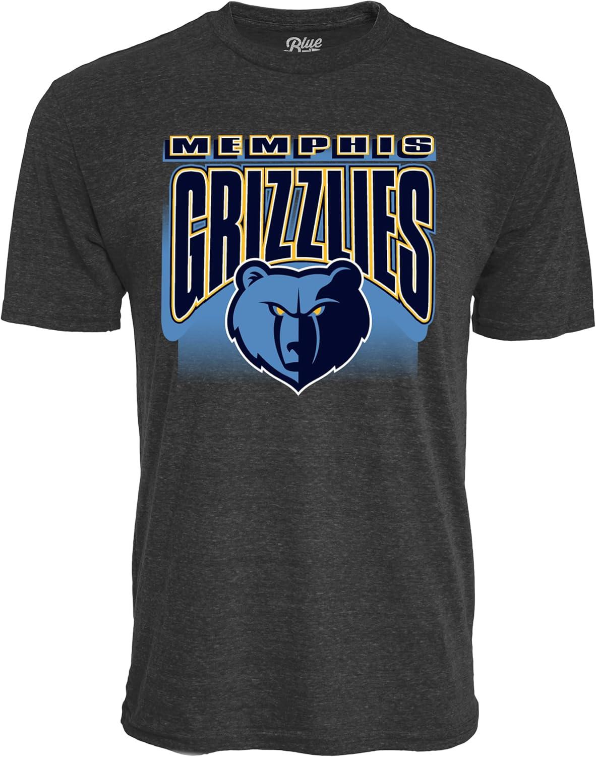 imageBlue 84 NBA UnisexAdult NBA Officially Licensed TriBlend TShirt Starters BlackSecondary Color