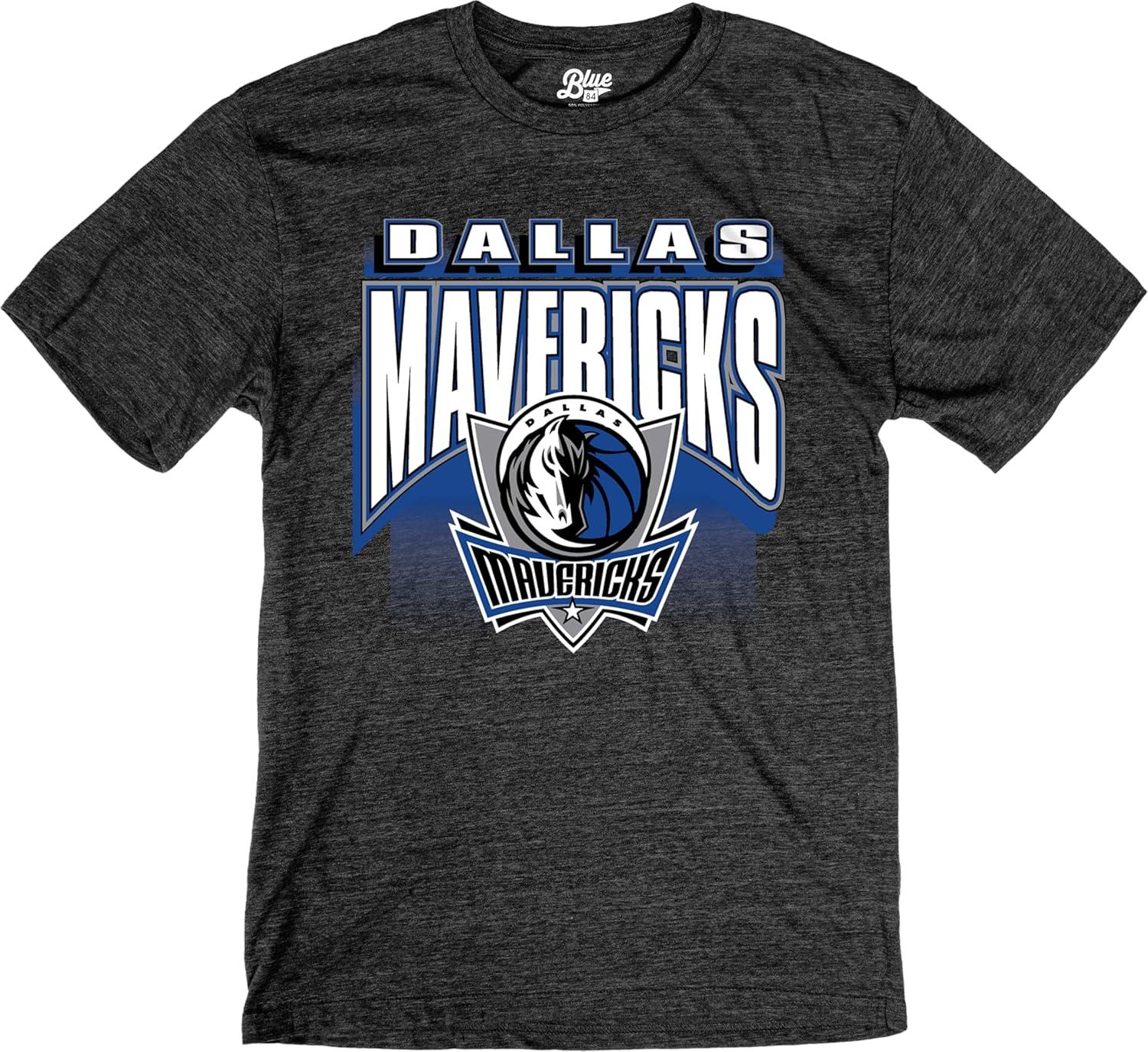 imageBlue 84 NBA UnisexAdult NBA Officially Licensed TriBlend TShirt Starters BlackSecondary Color