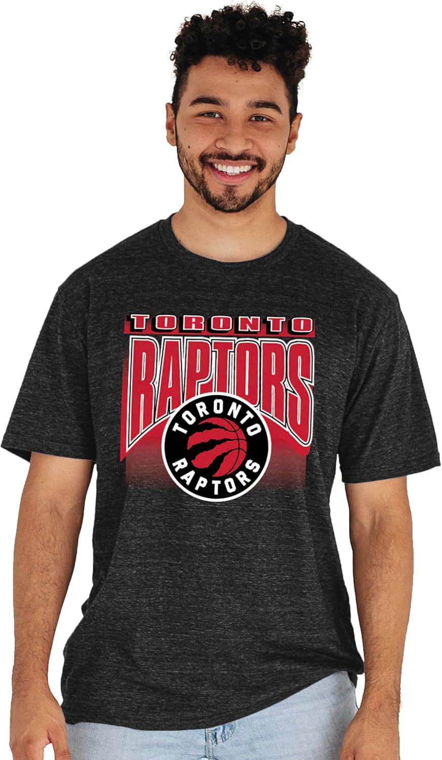 imageBlue 84 NBA UnisexAdult NBA Officially Licensed TriBlend TShirt Starters BlackSecondary Color