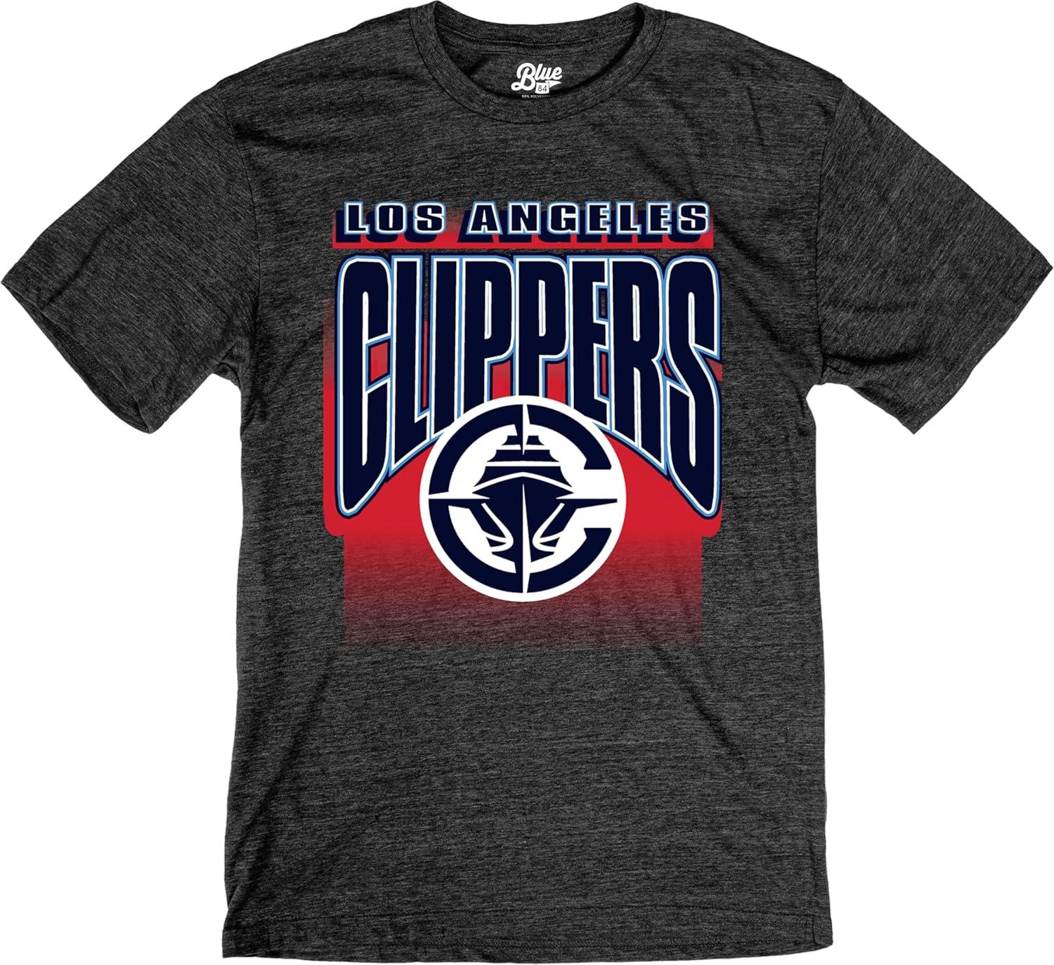 imageBlue 84 NBA UnisexAdult NBA Officially Licensed TriBlend TShirt Starters BlackSecondary Color