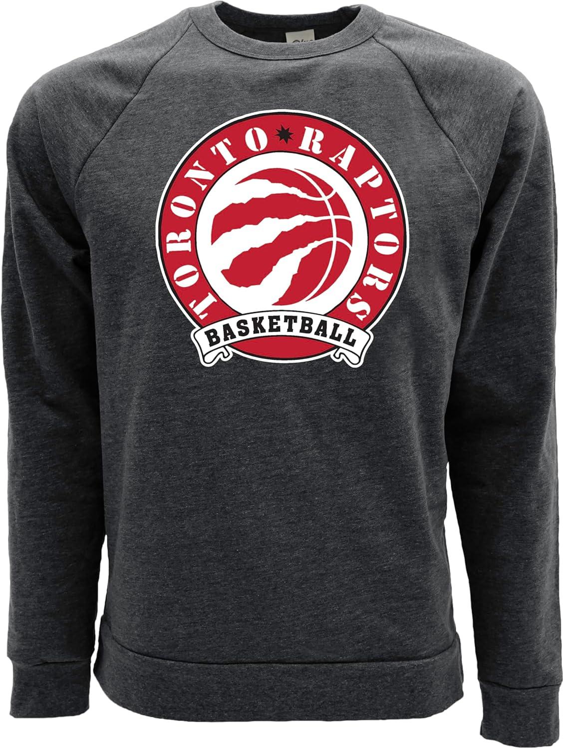 imageBlue 84 NBA unisexadult Nba Officially Licensed Triblend Crewneck Sweatshirt BlackBlack