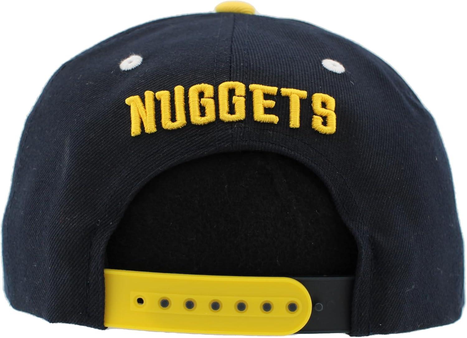 imageZHATS NBA UnisexAdult NBA Officially Licensed Adjustable Snapback Hat Flat Bill Z11 Icon Alternate ColorAlternate Color