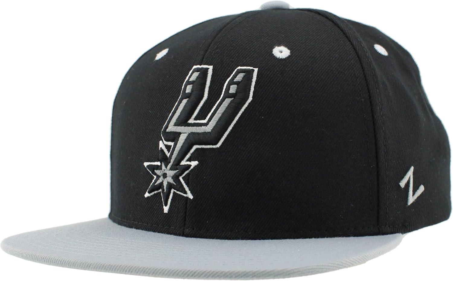 imageZHATS NBA UnisexAdult NBA Officially Licensed Adjustable Snapback Hat Flat Bill Z11 Icon Alternate ColorAlternate Color