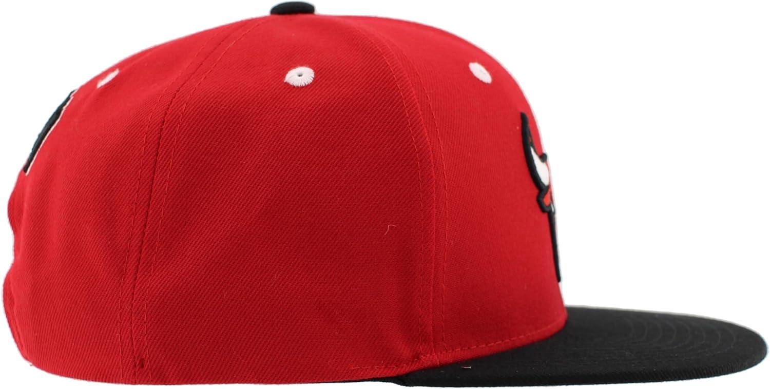 imageZHATS NBA UnisexAdult NBA Officially Licensed Adjustable Snapback Hat Flat Bill Z11 Icon Alternate ColorAlternate Color