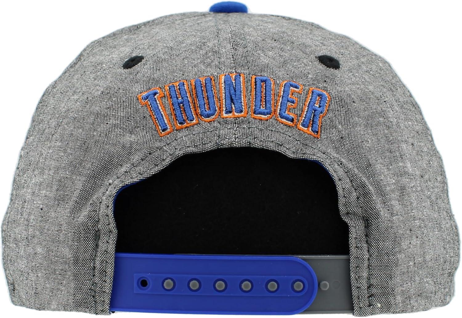 imageZHATS NBA UnisexAdult NBA Officially Licensed Adjustable Snapback Hat Heather BlackHeather Black