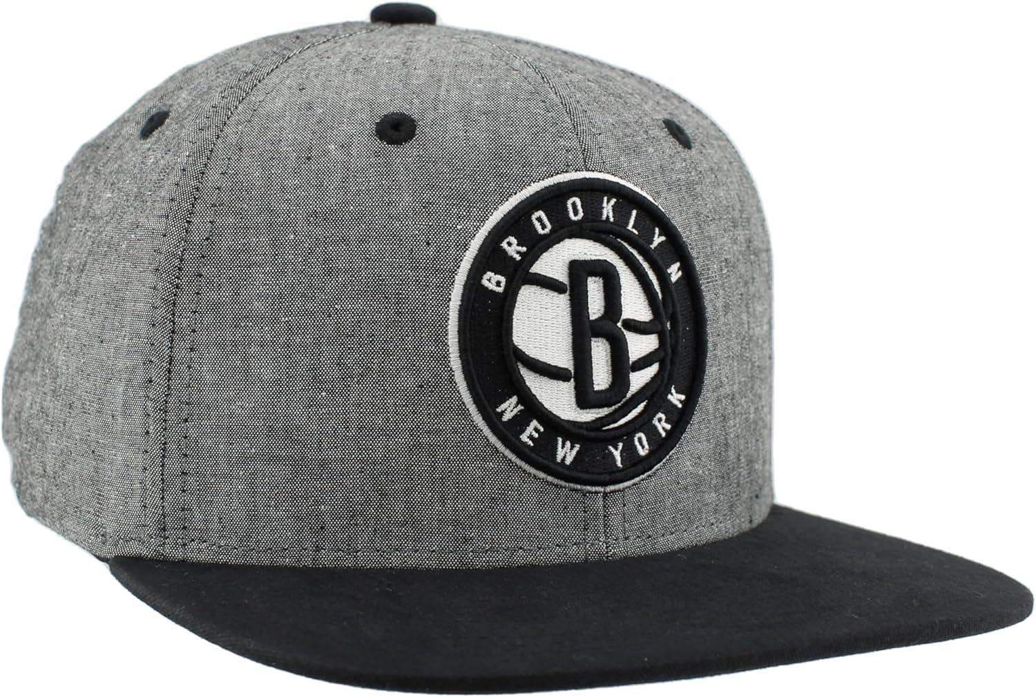 imageZHATS NBA UnisexAdult NBA Officially Licensed Adjustable Snapback Hat Heather BlackHeather Black