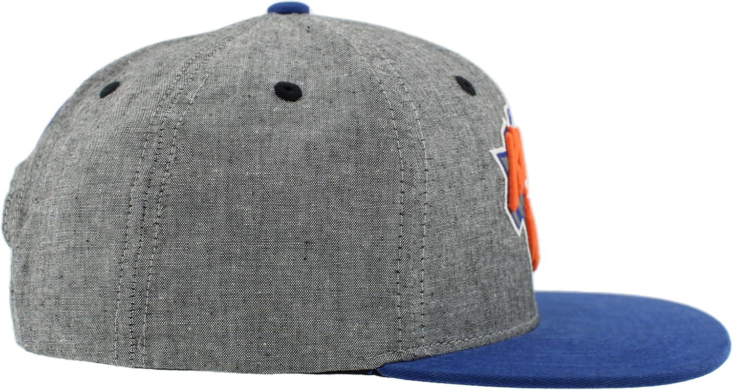 imageZHATS NBA UnisexAdult NBA Officially Licensed Adjustable Snapback Hat Heather BlackHeather Black