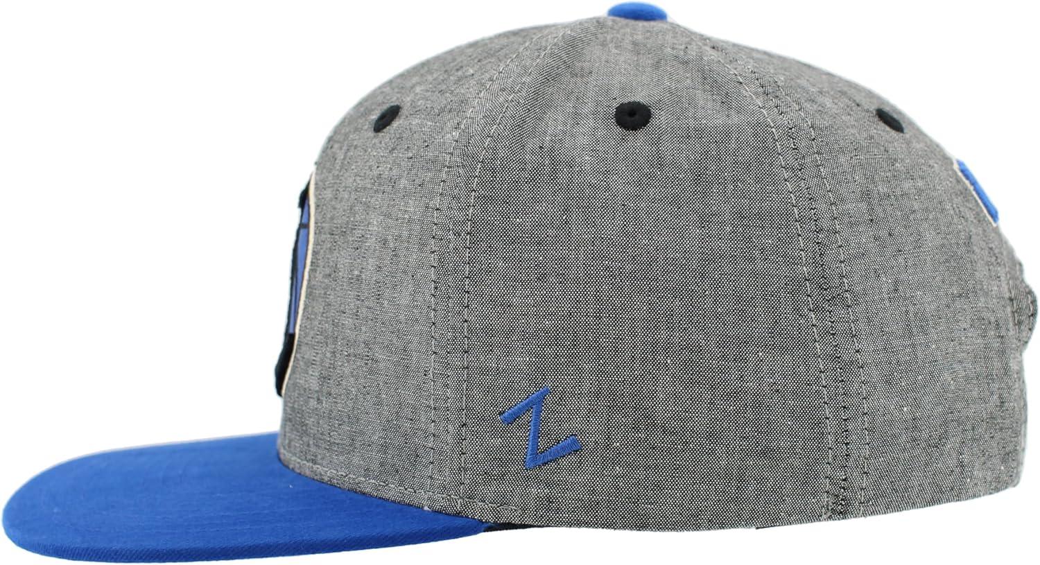 imageZHATS NBA UnisexAdult NBA Officially Licensed Adjustable Snapback Hat Heather BlackHeather Black