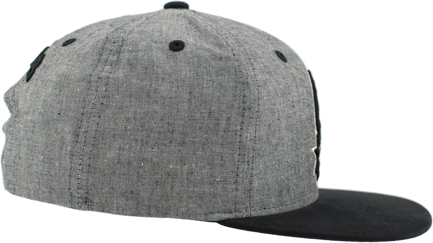 imageZHATS NBA UnisexAdult NBA Officially Licensed Adjustable Snapback Hat Heather BlackHeather Black