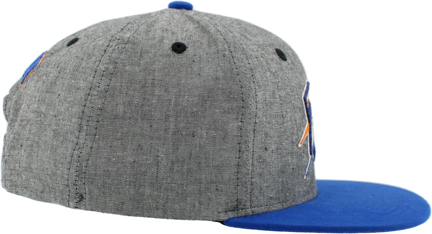 imageZHATS NBA UnisexAdult NBA Officially Licensed Adjustable Snapback Hat Heather BlackHeather Black