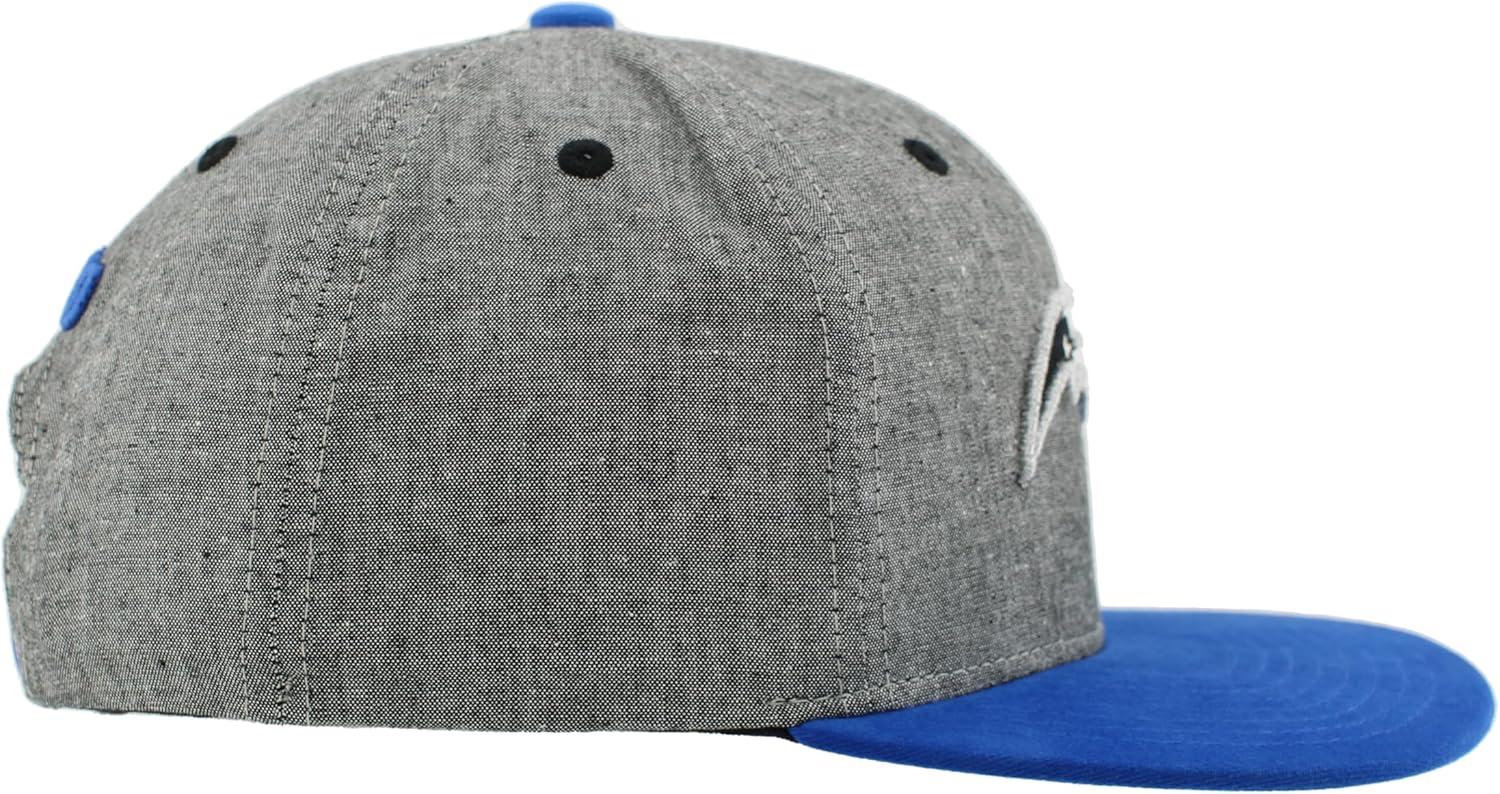 imageZHATS NBA UnisexAdult NBA Officially Licensed Adjustable Snapback Hat Heather BlackHeather Black