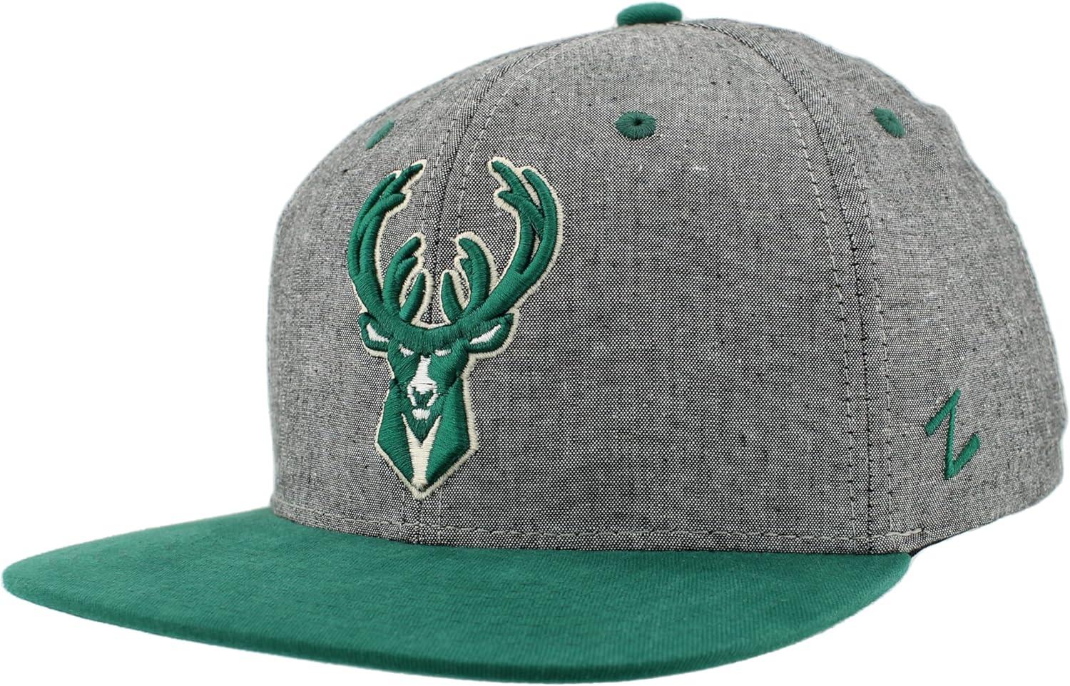 imageZHATS NBA UnisexAdult NBA Officially Licensed Adjustable Snapback Hat Heather BlackHeather Black