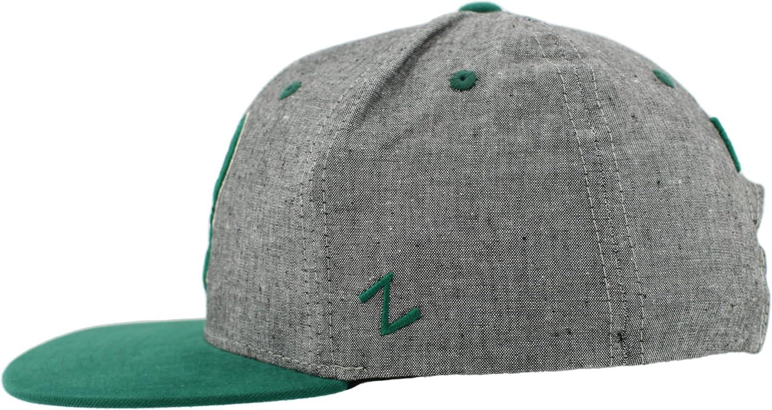 imageZHATS NBA UnisexAdult NBA Officially Licensed Adjustable Snapback Hat Heather BlackHeather Black