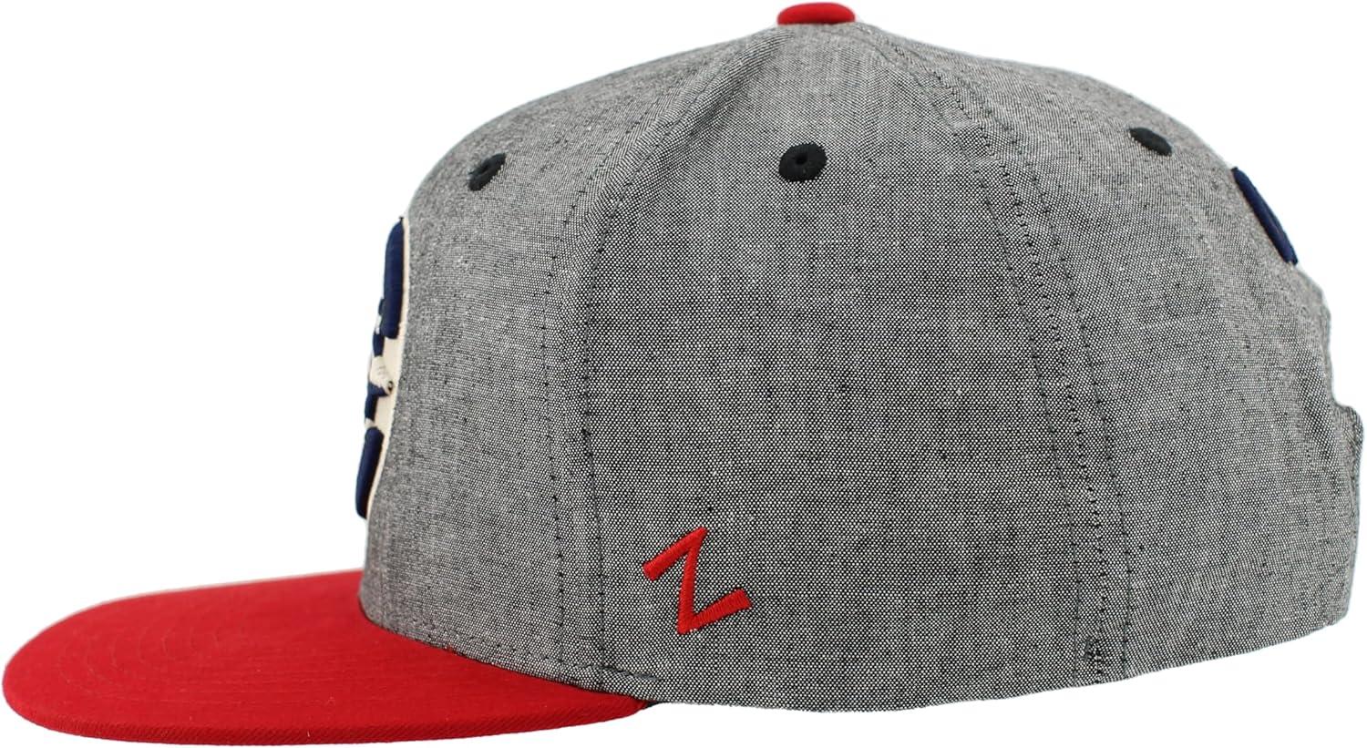 imageZHATS NBA UnisexAdult NBA Officially Licensed Adjustable Snapback Hat Heather BlackHeather Black