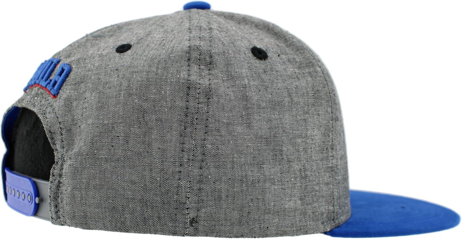 imageZHATS NBA UnisexAdult NBA Officially Licensed Adjustable Snapback Hat Heather BlackHeather Black