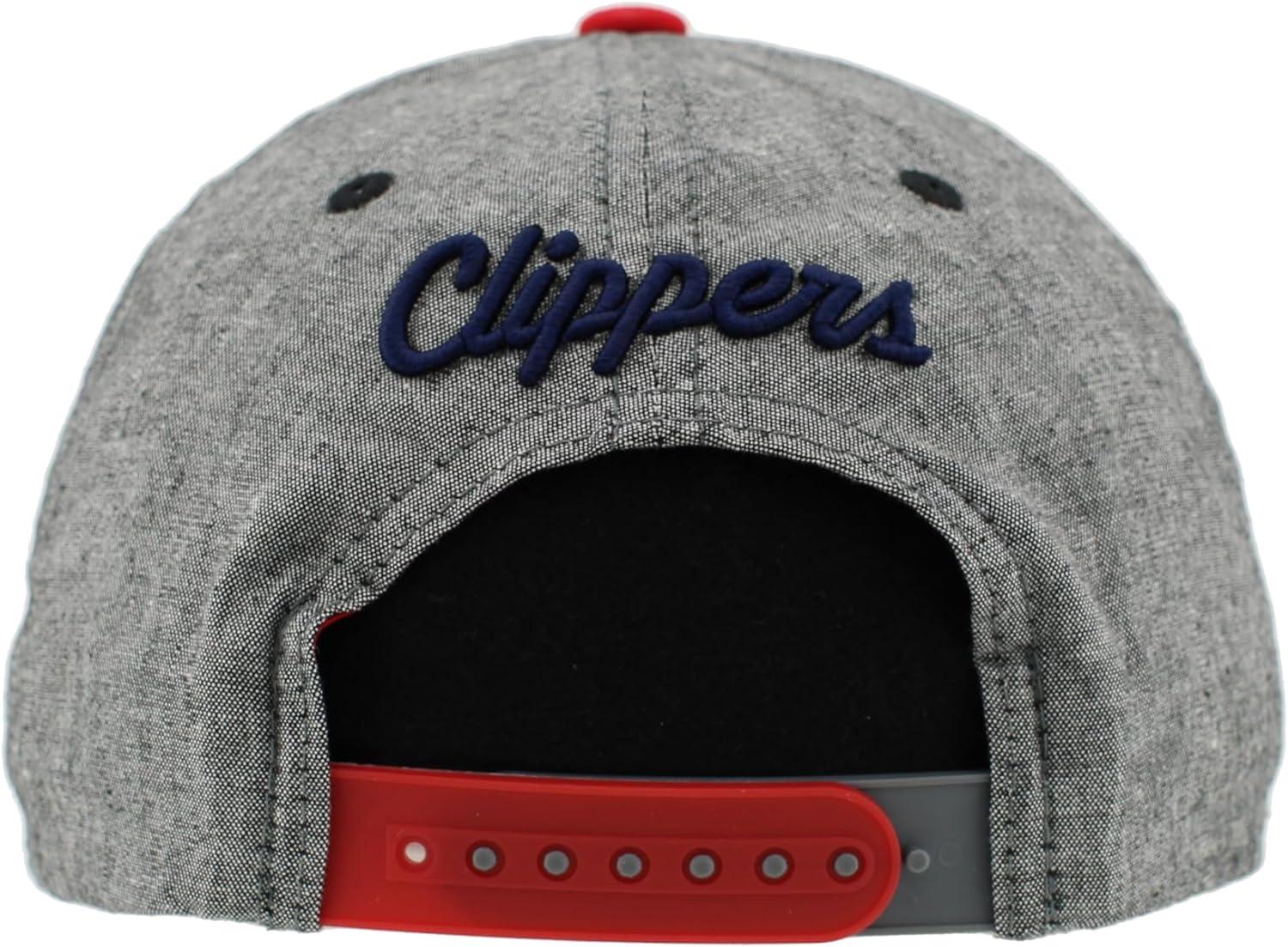 imageZHATS NBA UnisexAdult NBA Officially Licensed Adjustable Snapback Hat Heather BlackHeather Black