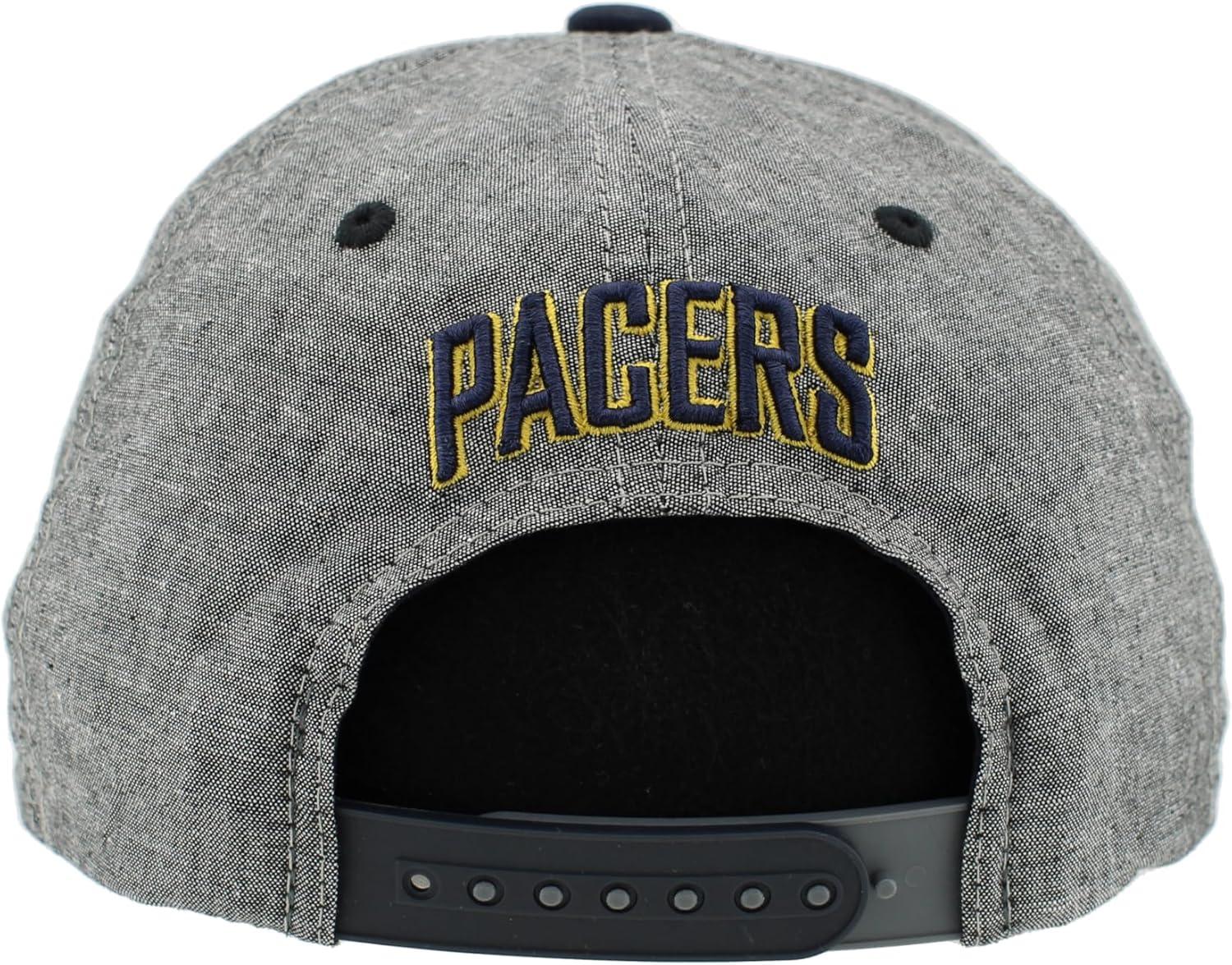 imageZHATS NBA UnisexAdult NBA Officially Licensed Adjustable Snapback Hat Heather BlackHeather Black