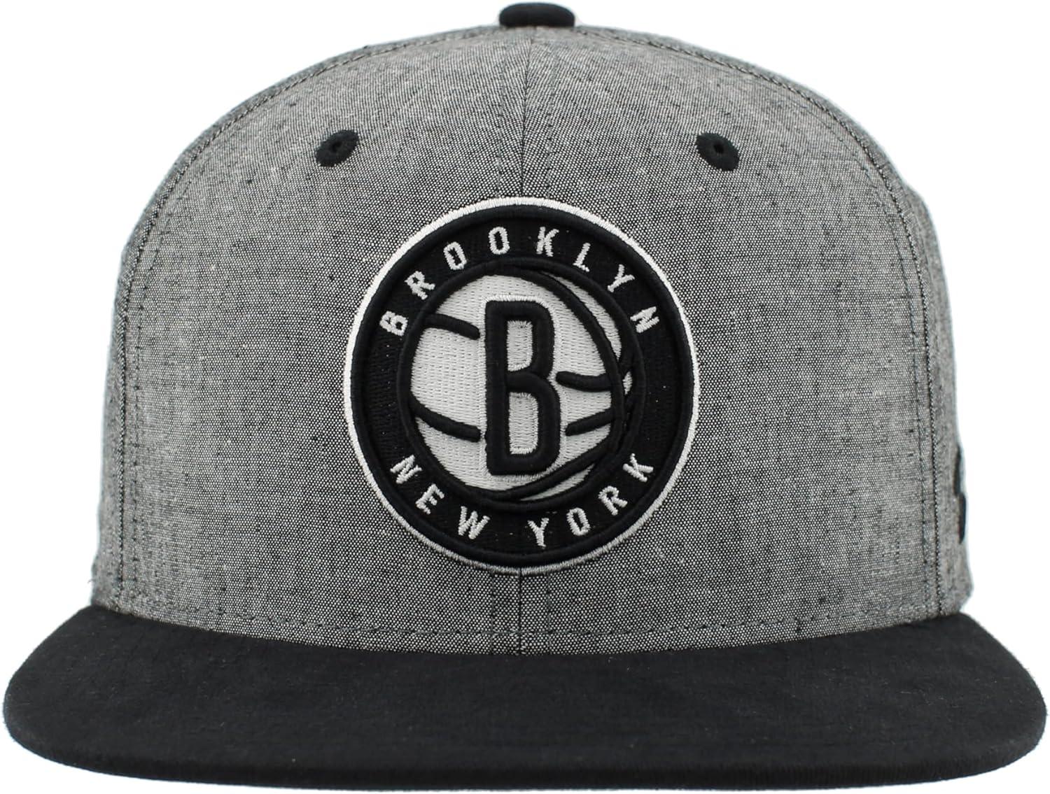 imageZHATS NBA UnisexAdult NBA Officially Licensed Adjustable Snapback Hat Heather BlackHeather Black