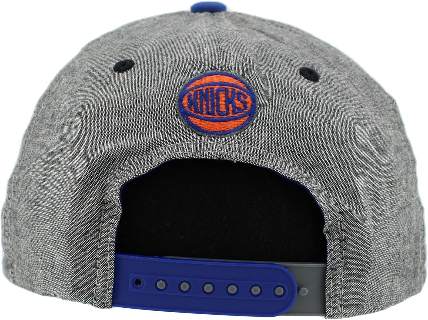 imageZHATS NBA UnisexAdult NBA Officially Licensed Adjustable Snapback Hat Heather BlackHeather Black