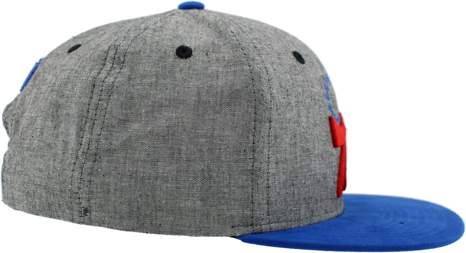 imageZHATS NBA UnisexAdult NBA Officially Licensed Adjustable Snapback Hat Heather BlackHeather Black