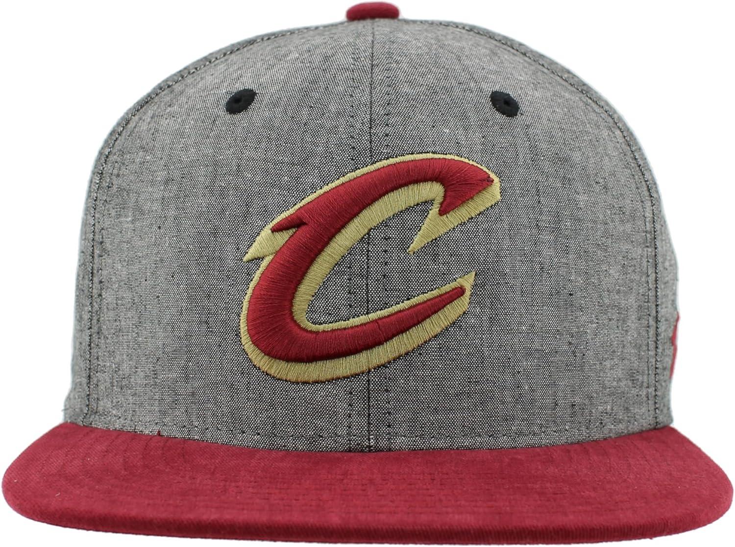 imageZHATS NBA UnisexAdult NBA Officially Licensed Adjustable Snapback Hat Heather BlackHeather Black