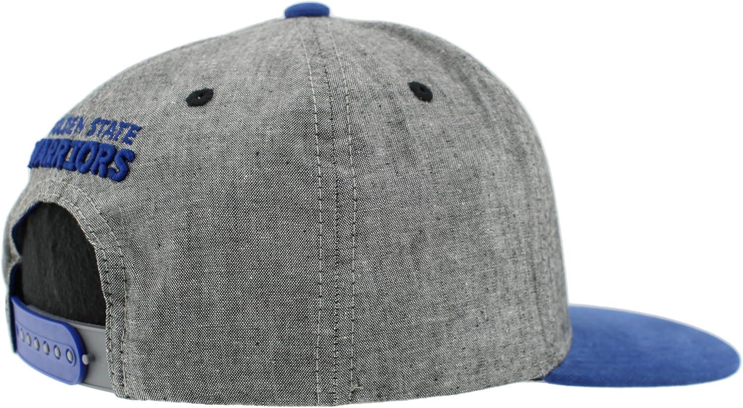 imageZHATS NBA UnisexAdult NBA Officially Licensed Adjustable Snapback Hat Heather BlackHeather Black