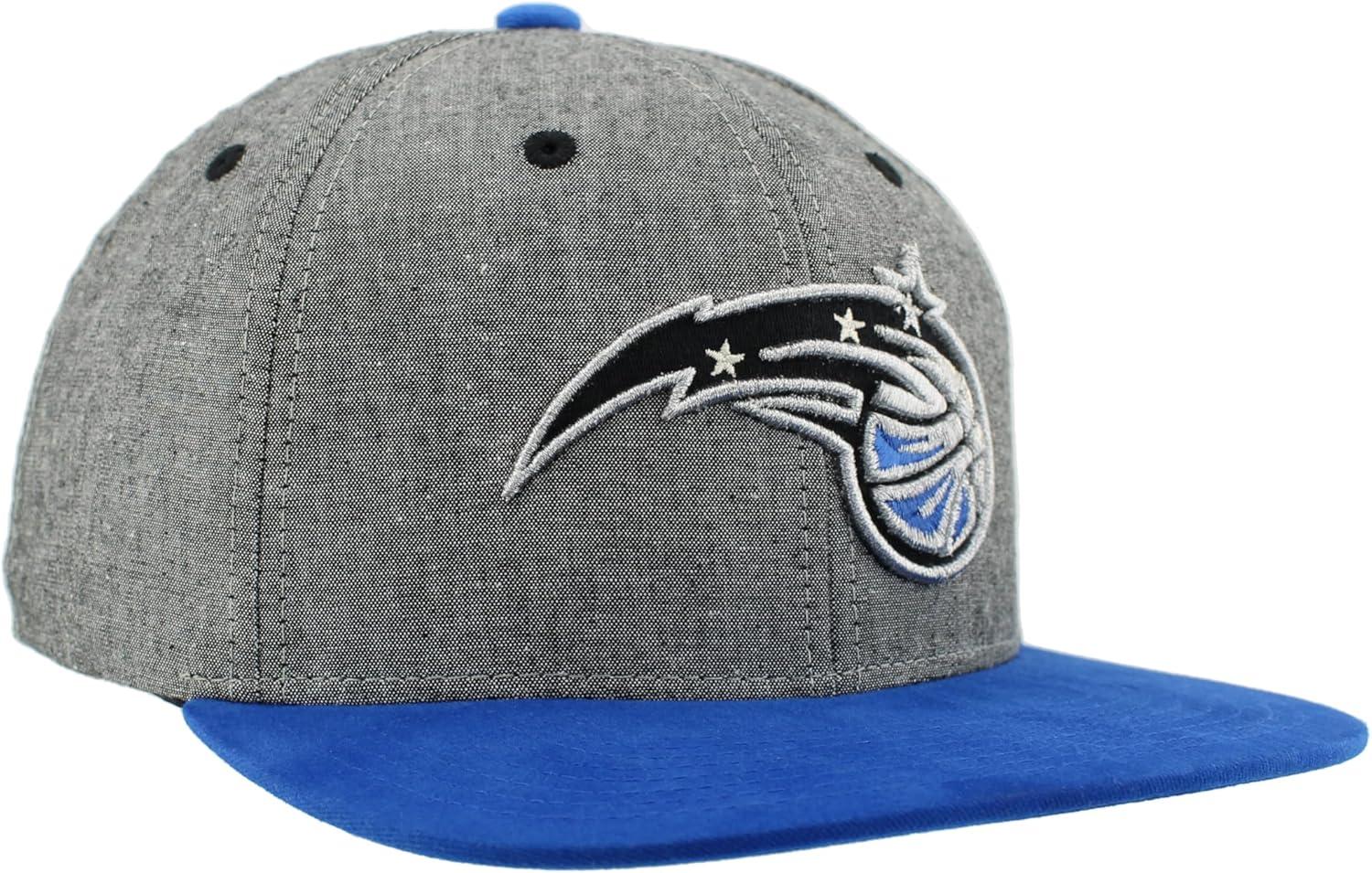 imageZHATS NBA UnisexAdult NBA Officially Licensed Adjustable Snapback Hat Heather BlackHeather Black