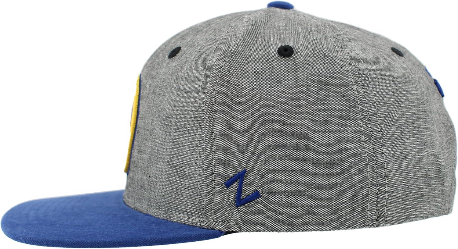 imageZHATS NBA UnisexAdult NBA Officially Licensed Adjustable Snapback Hat Heather BlackHeather Black