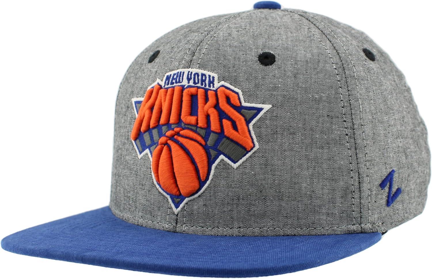 imageZHATS NBA UnisexAdult NBA Officially Licensed Adjustable Snapback Hat Heather BlackHeather Black