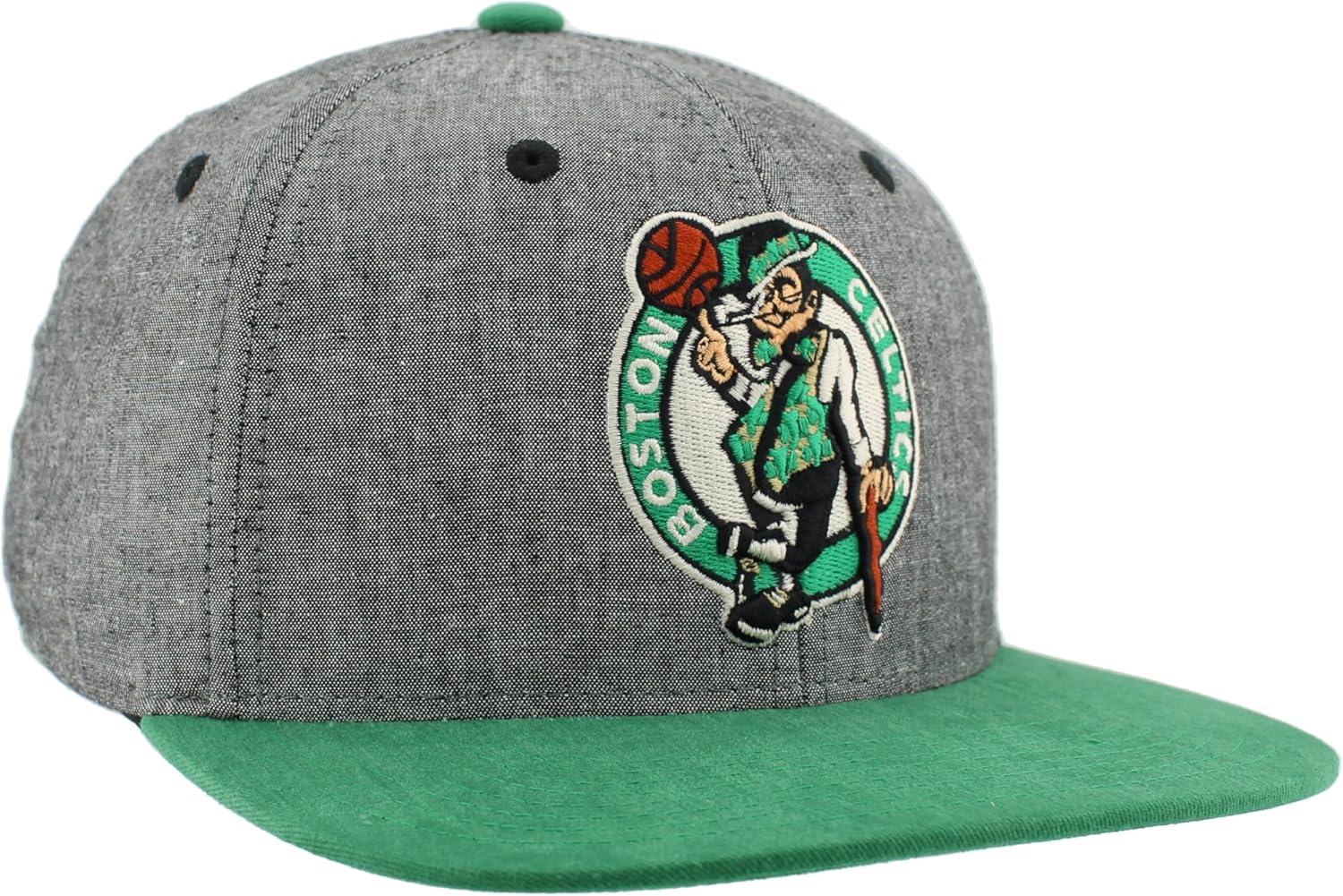 imageZHATS NBA UnisexAdult NBA Officially Licensed Adjustable Snapback Hat Heather BlackHeather Black