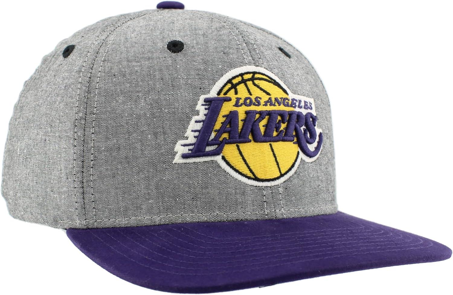 imageZHATS NBA UnisexAdult NBA Officially Licensed Adjustable Snapback Hat Heather BlackHeather Black