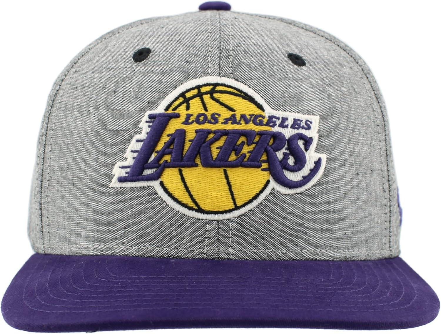 imageZHATS NBA UnisexAdult NBA Officially Licensed Adjustable Snapback Hat Heather BlackHeather Black