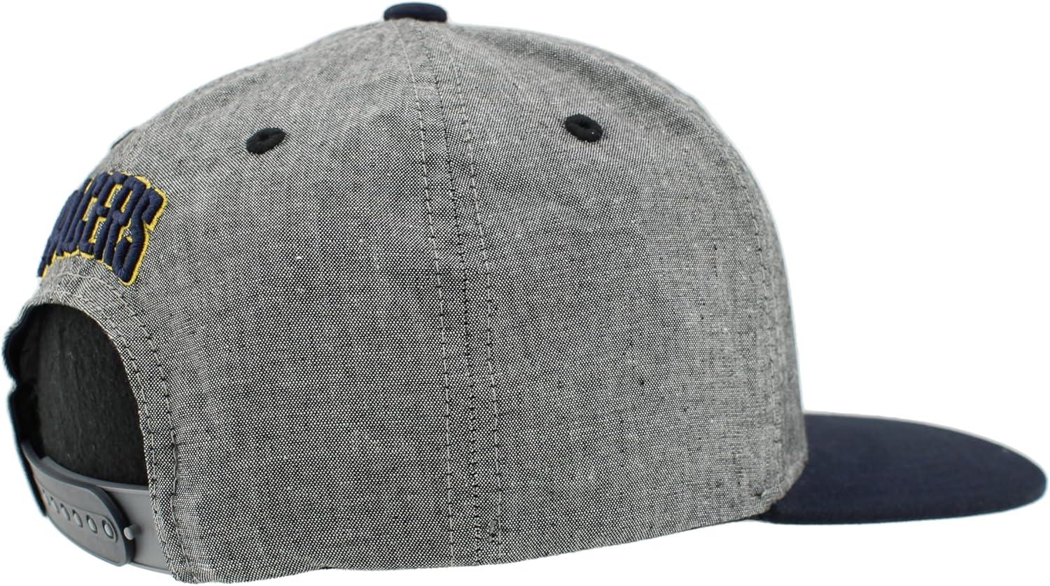 imageZHATS NBA UnisexAdult NBA Officially Licensed Adjustable Snapback Hat Heather BlackHeather Black