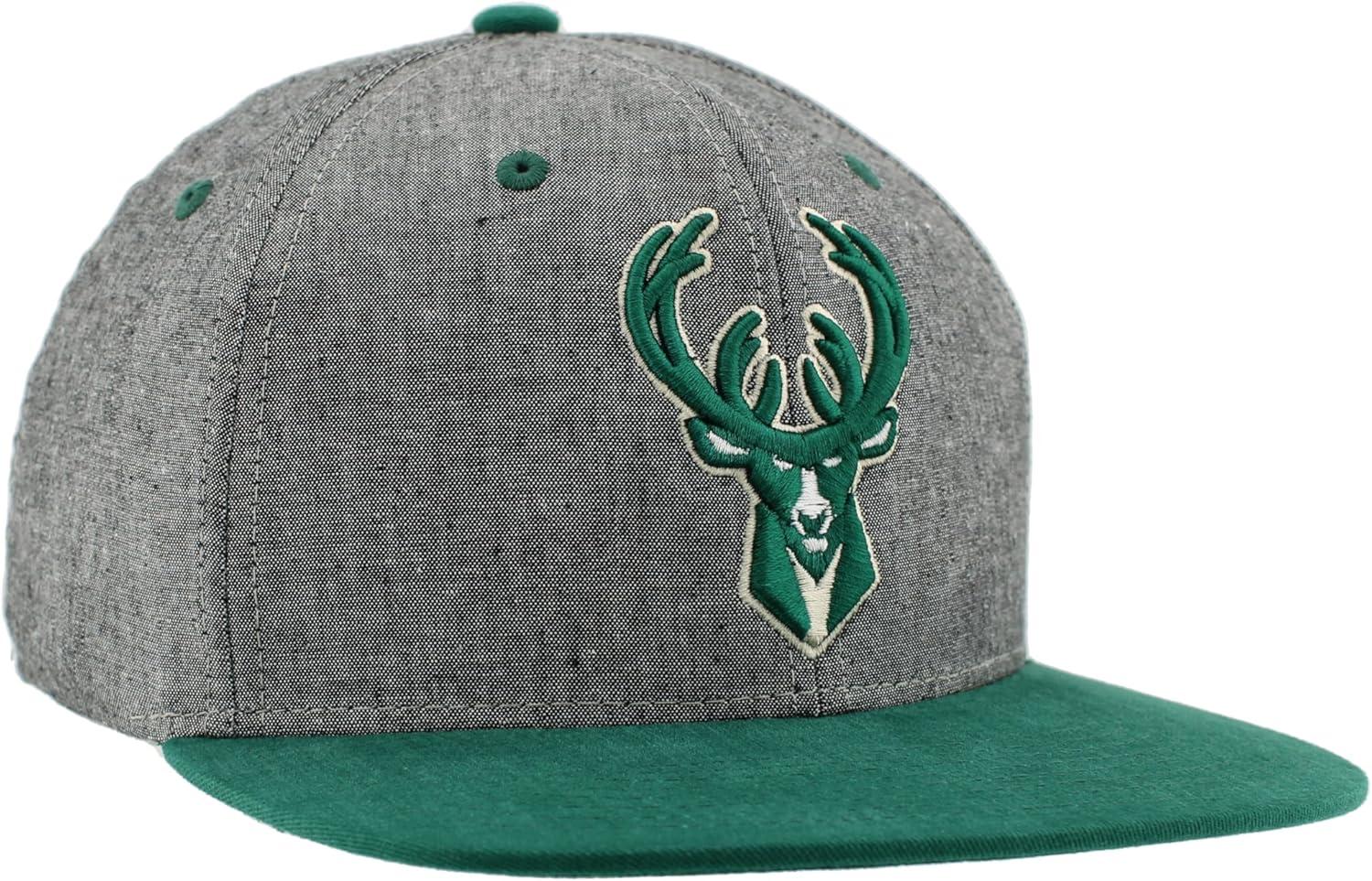 imageZHATS NBA UnisexAdult NBA Officially Licensed Adjustable Snapback Hat Heather BlackHeather Black