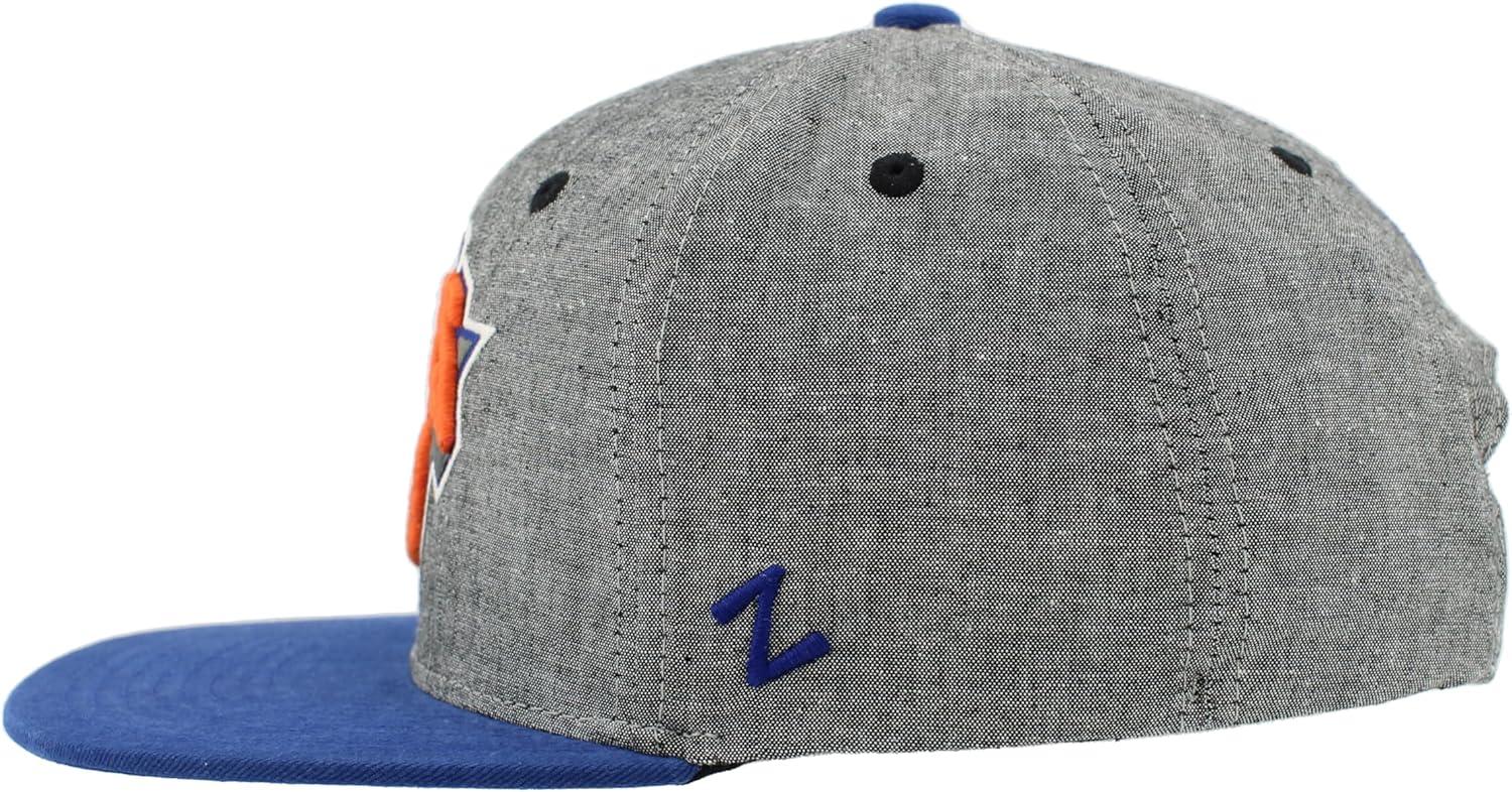 imageZHATS NBA UnisexAdult NBA Officially Licensed Adjustable Snapback Hat Heather BlackHeather Black