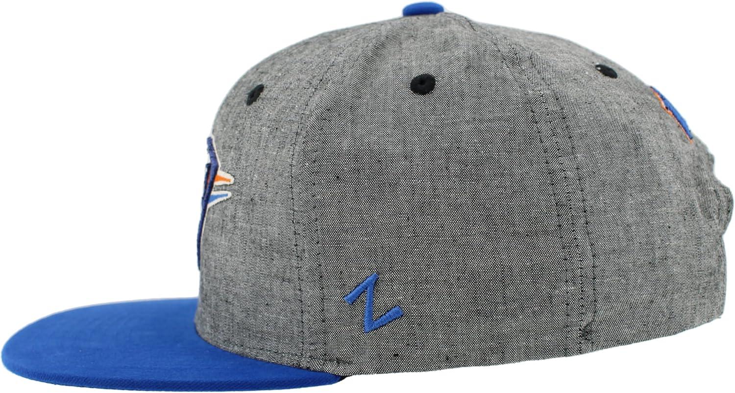 imageZHATS NBA UnisexAdult NBA Officially Licensed Adjustable Snapback Hat Heather BlackHeather Black