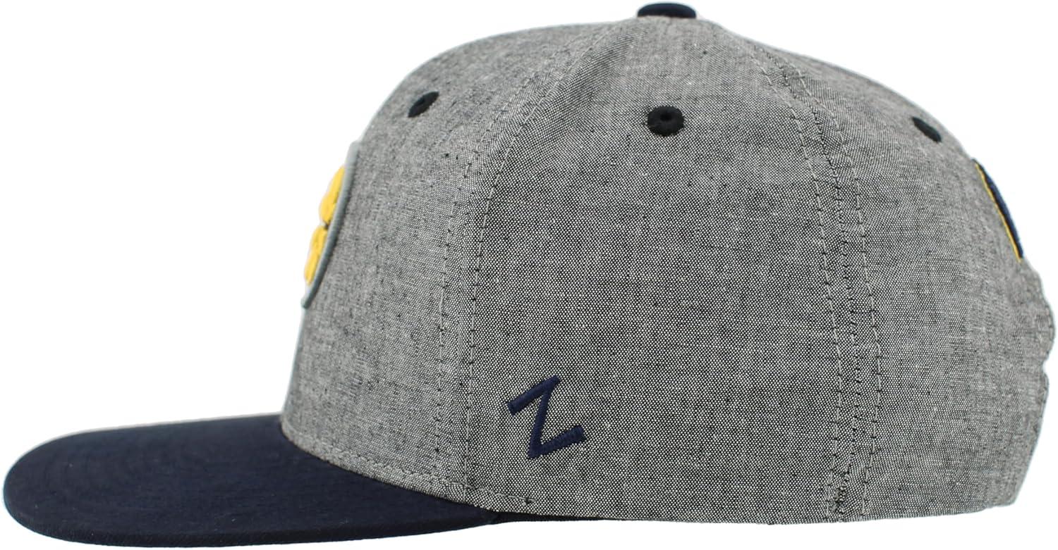 imageZHATS NBA UnisexAdult NBA Officially Licensed Adjustable Snapback Hat Heather BlackHeather Black