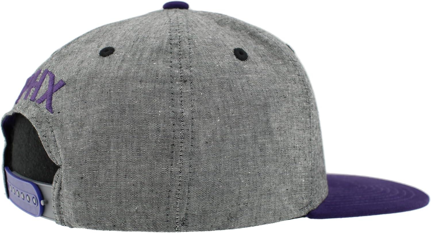 imageZHATS NBA UnisexAdult NBA Officially Licensed Adjustable Snapback Hat Heather BlackHeather Black