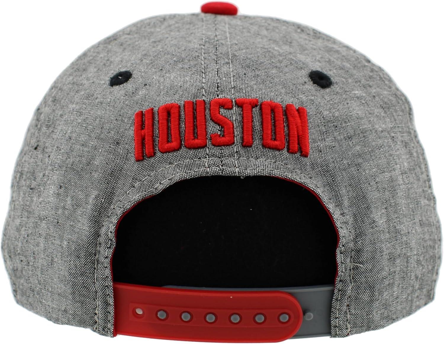 imageZHATS NBA UnisexAdult NBA Officially Licensed Adjustable Snapback Hat Heather BlackHeather Black