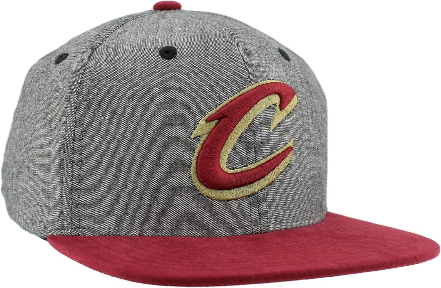 imageZHATS NBA UnisexAdult NBA Officially Licensed Adjustable Snapback Hat Heather BlackHeather Black