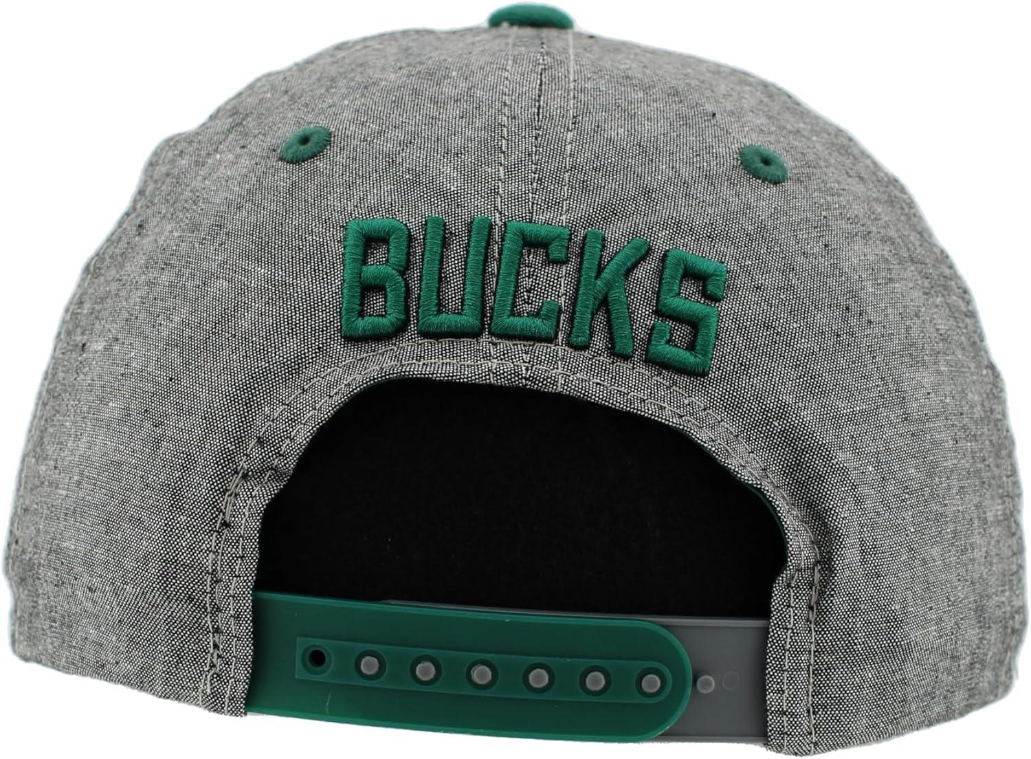 imageZHATS NBA UnisexAdult NBA Officially Licensed Adjustable Snapback Hat Heather BlackHeather Black