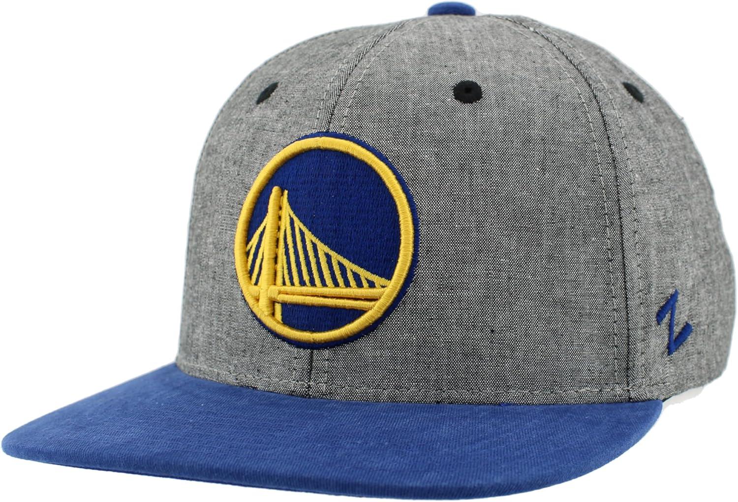 imageZHATS NBA UnisexAdult NBA Officially Licensed Adjustable Snapback Hat Heather BlackHeather Black