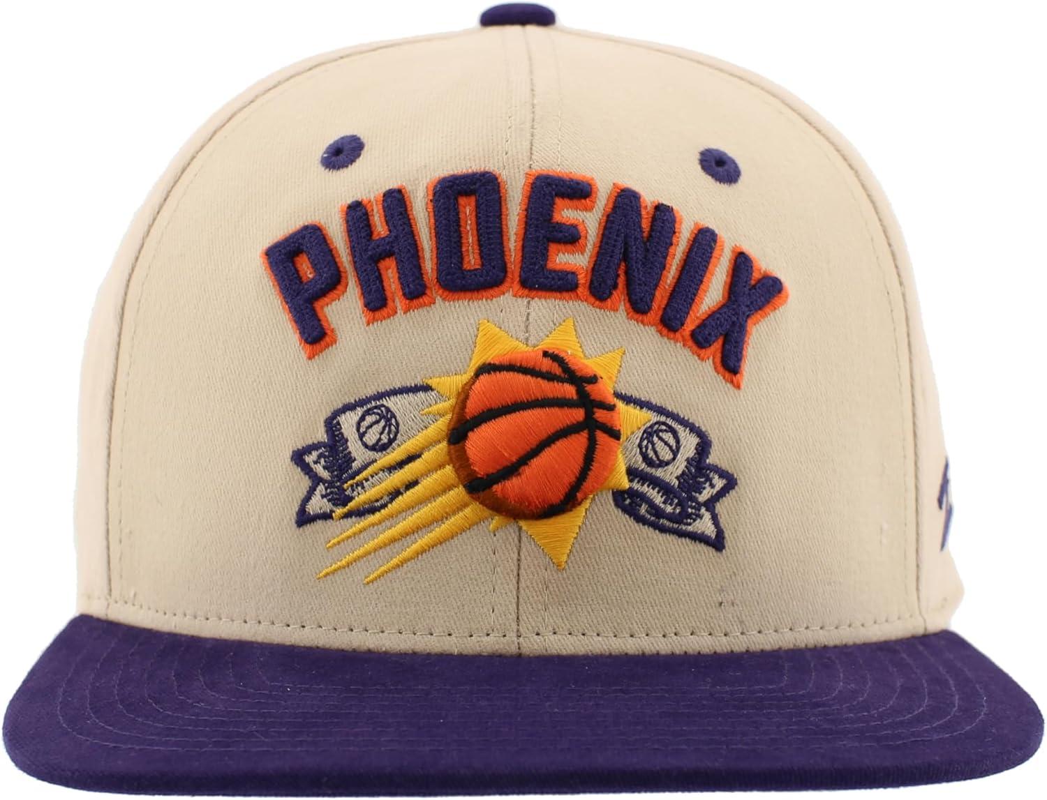 imageZHATS NBA UnisexAdult NBA Officially Licensed Adjustable Snapback Hat MilestoneStone