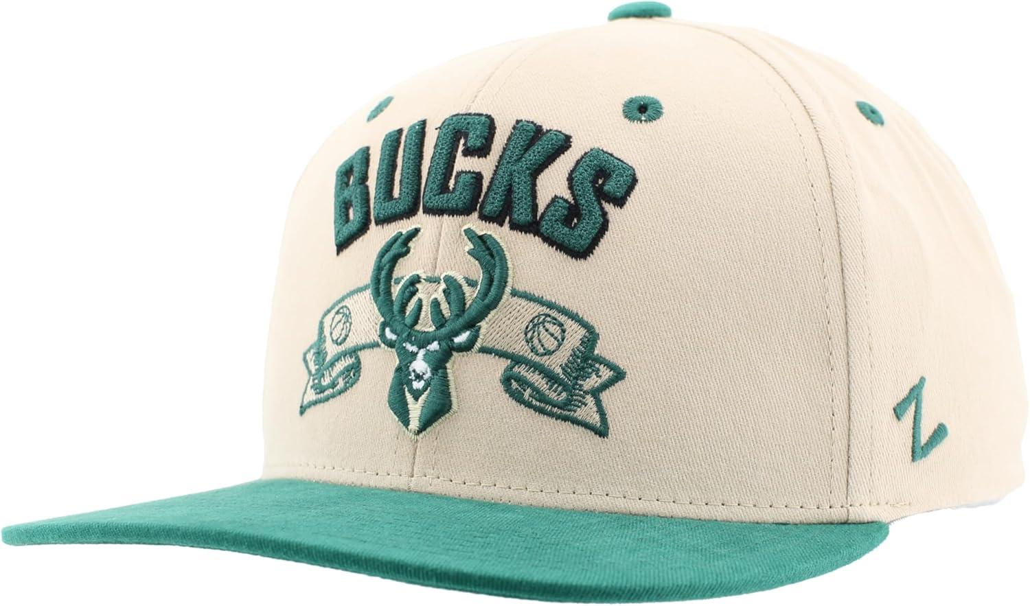 imageZHATS NBA UnisexAdult NBA Officially Licensed Adjustable Snapback Hat MilestoneStone