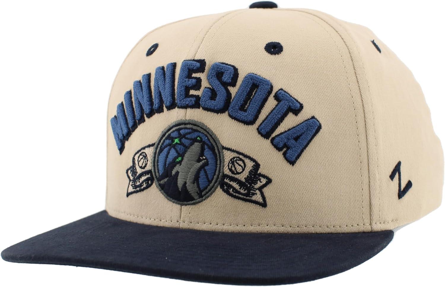 imageZHATS NBA UnisexAdult NBA Officially Licensed Adjustable Snapback Hat MilestoneStone