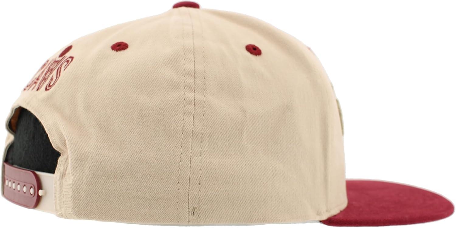 imageZHATS NBA UnisexAdult NBA Officially Licensed Adjustable Snapback Hat MilestoneStone